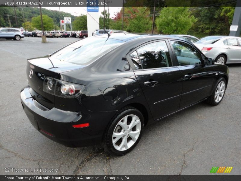 Black Mica / Black 2009 Mazda MAZDA3 i Touring Sedan