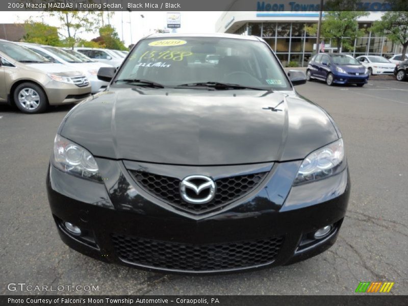 Black Mica / Black 2009 Mazda MAZDA3 i Touring Sedan