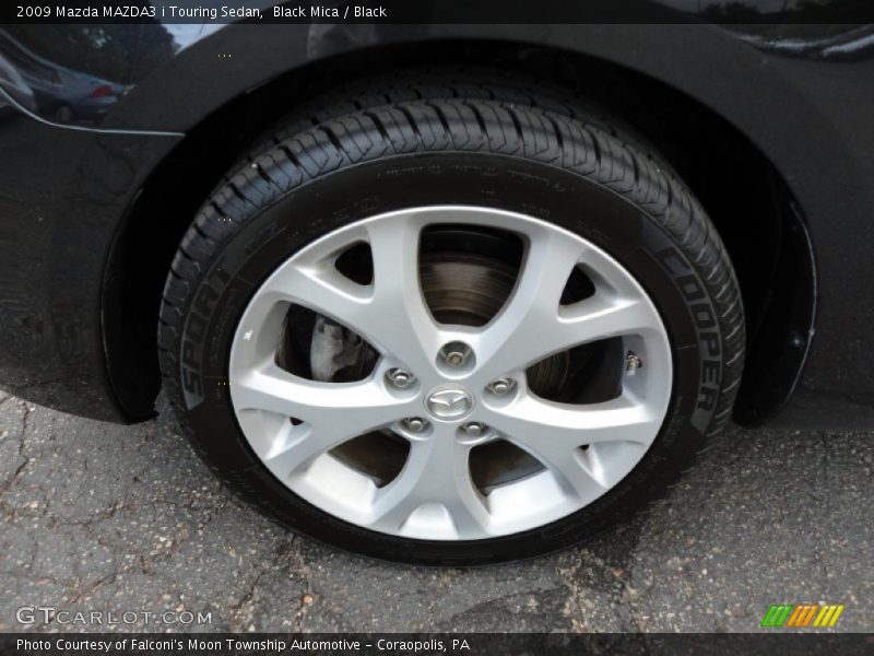 Black Mica / Black 2009 Mazda MAZDA3 i Touring Sedan