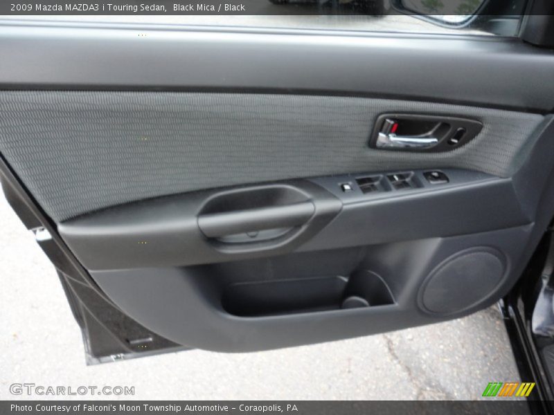 Black Mica / Black 2009 Mazda MAZDA3 i Touring Sedan