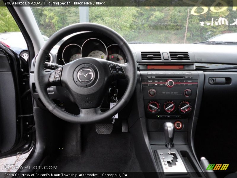 Black Mica / Black 2009 Mazda MAZDA3 i Touring Sedan