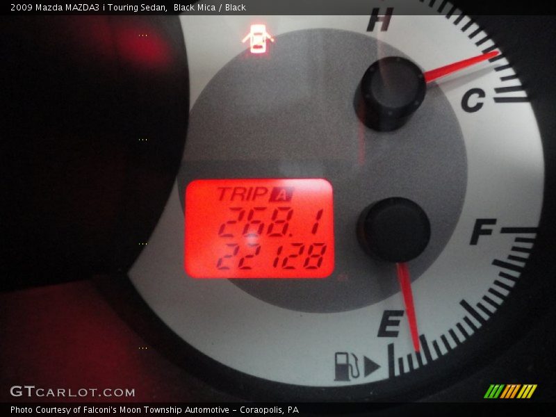 Black Mica / Black 2009 Mazda MAZDA3 i Touring Sedan