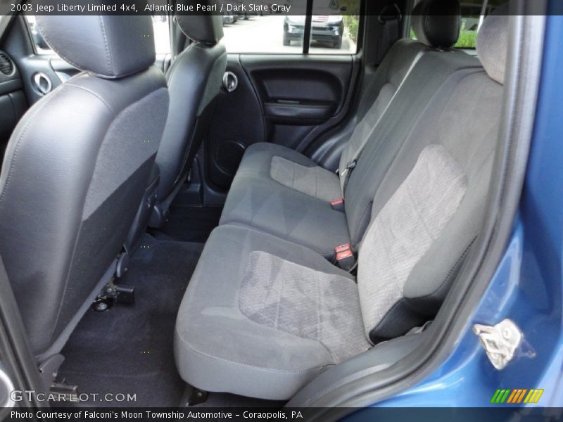 Atlantic Blue Pearl / Dark Slate Gray 2003 Jeep Liberty Limited 4x4