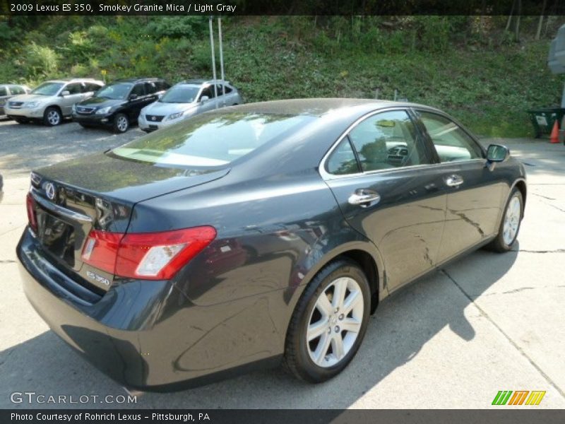 Smokey Granite Mica / Light Gray 2009 Lexus ES 350
