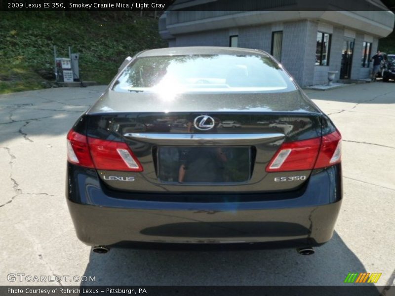 Smokey Granite Mica / Light Gray 2009 Lexus ES 350