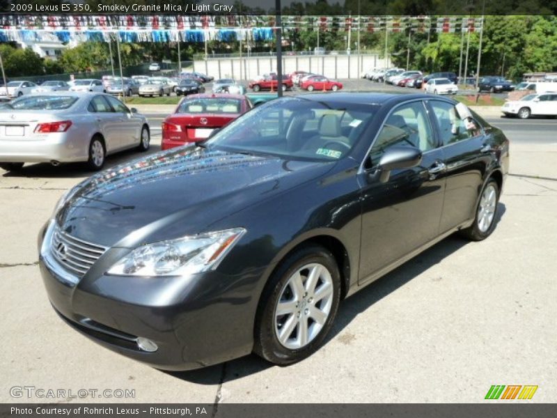 Smokey Granite Mica / Light Gray 2009 Lexus ES 350