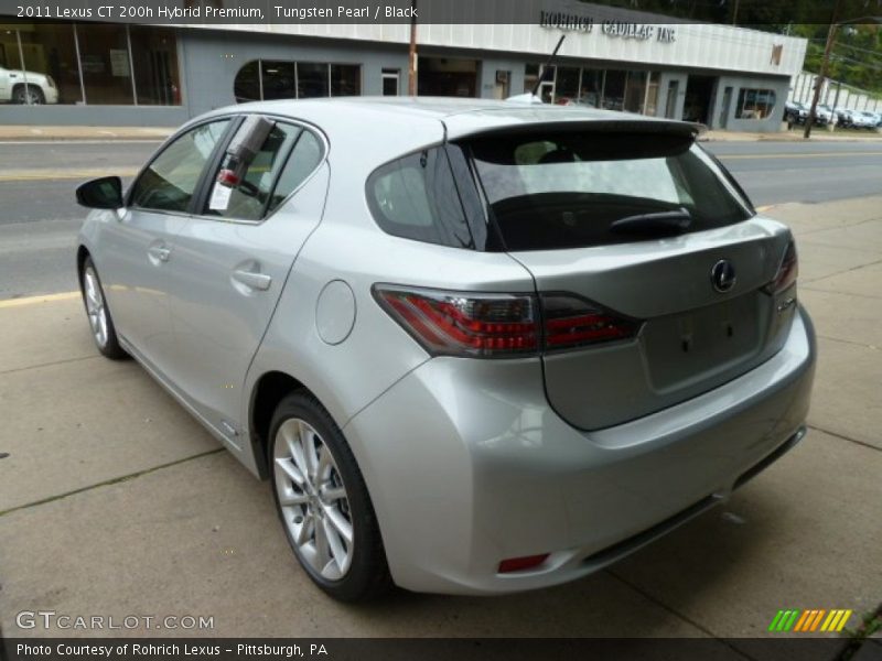 Tungsten Pearl / Black 2011 Lexus CT 200h Hybrid Premium