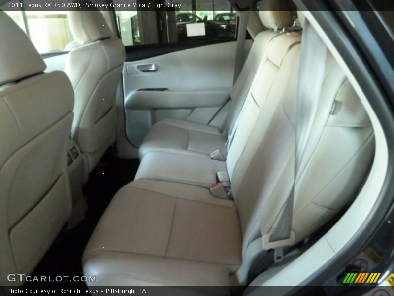 Smokey Granite Mica / Light Gray 2011 Lexus RX 350 AWD