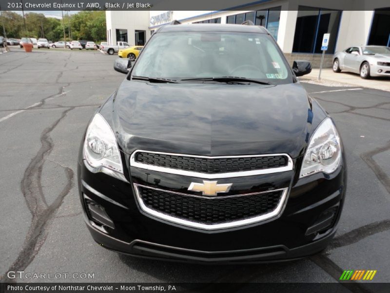 Black / Jet Black 2012 Chevrolet Equinox LT AWD