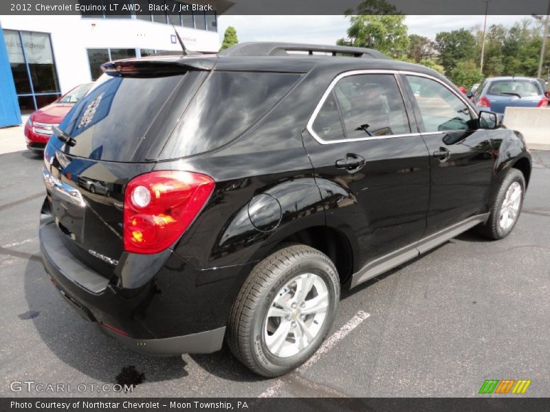 Black / Jet Black 2012 Chevrolet Equinox LT AWD