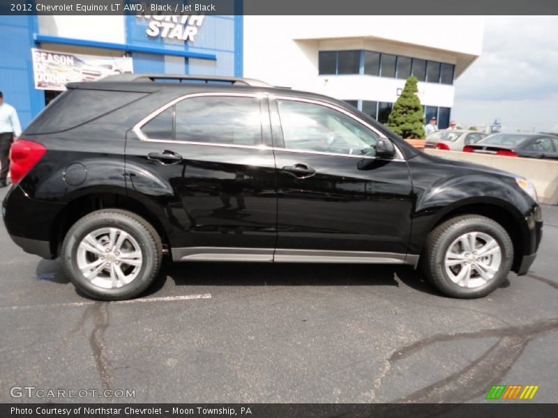 Black / Jet Black 2012 Chevrolet Equinox LT AWD