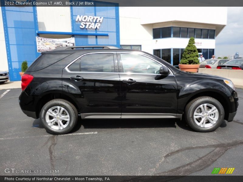 Black / Jet Black 2012 Chevrolet Equinox LT AWD