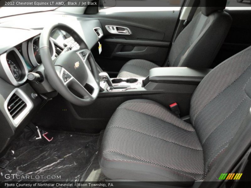  2012 Equinox LT AWD Jet Black Interior