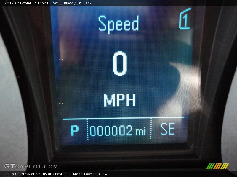 Black / Jet Black 2012 Chevrolet Equinox LT AWD