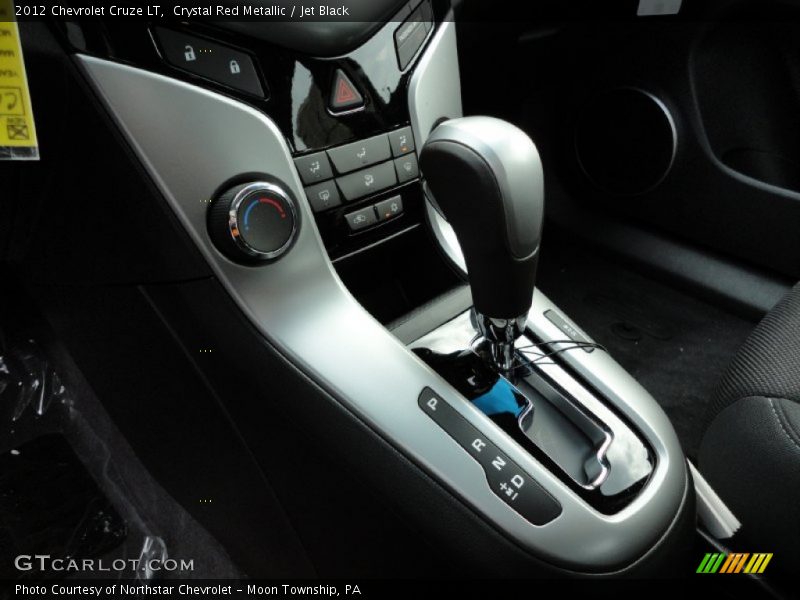 Crystal Red Metallic / Jet Black 2012 Chevrolet Cruze LT