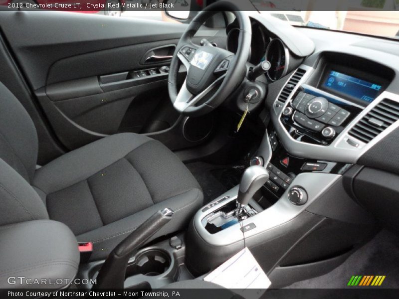 Crystal Red Metallic / Jet Black 2012 Chevrolet Cruze LT