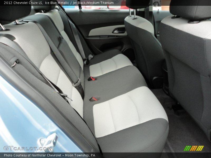 Ice Blue Metallic / Jet Black/Medium Titanium 2012 Chevrolet Cruze LS
