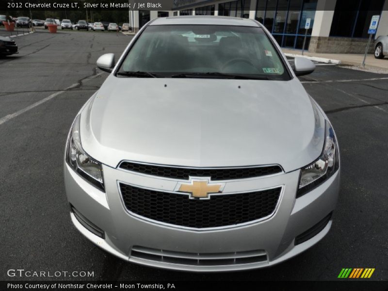 Silver Ice Metallic / Jet Black 2012 Chevrolet Cruze LT