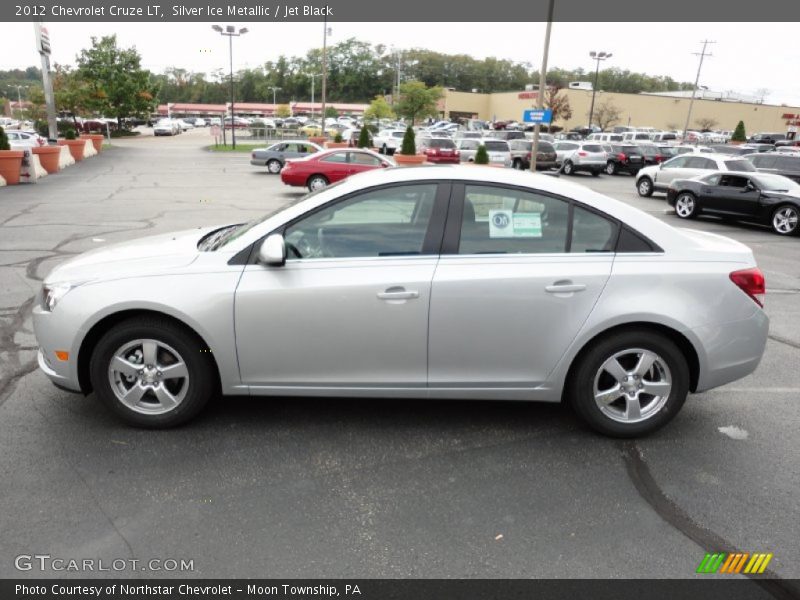 Silver Ice Metallic / Jet Black 2012 Chevrolet Cruze LT