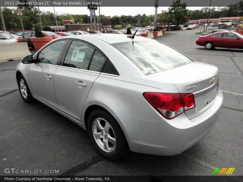 Silver Ice Metallic / Jet Black 2012 Chevrolet Cruze LT