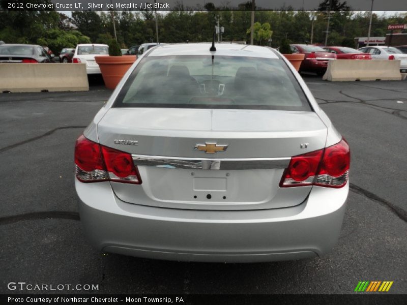 Silver Ice Metallic / Jet Black 2012 Chevrolet Cruze LT