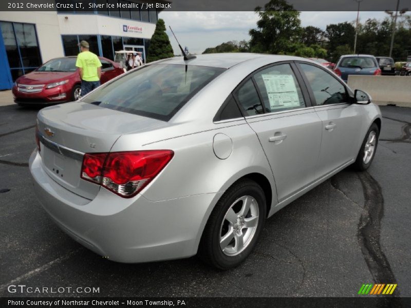Silver Ice Metallic / Jet Black 2012 Chevrolet Cruze LT