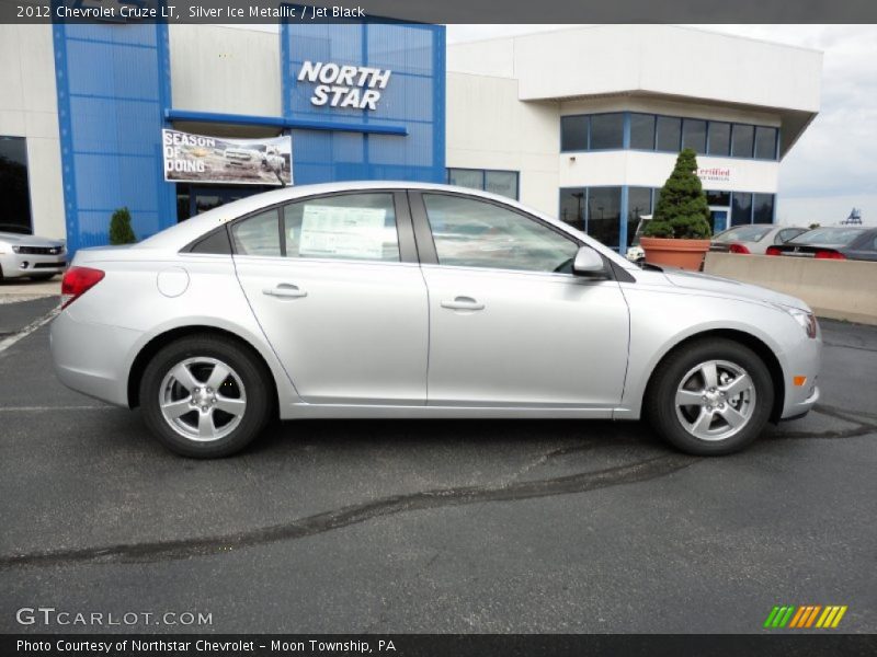 Silver Ice Metallic / Jet Black 2012 Chevrolet Cruze LT