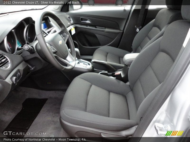 Silver Ice Metallic / Jet Black 2012 Chevrolet Cruze LT