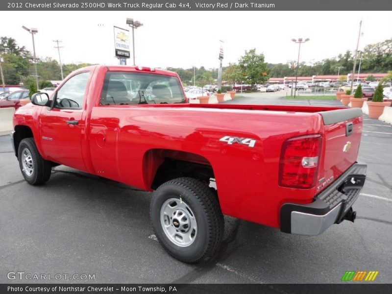  2012 Silverado 2500HD Work Truck Regular Cab 4x4 Victory Red
