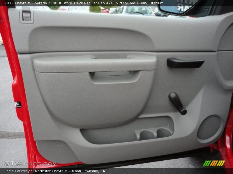 Victory Red / Dark Titanium 2012 Chevrolet Silverado 2500HD Work Truck Regular Cab 4x4