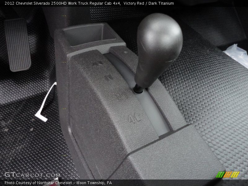 Victory Red / Dark Titanium 2012 Chevrolet Silverado 2500HD Work Truck Regular Cab 4x4