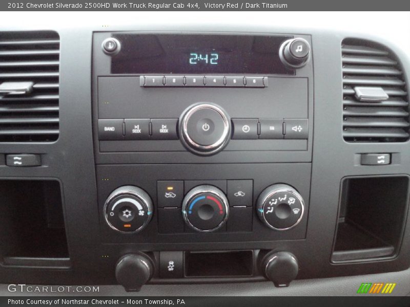 Audio System of 2012 Silverado 2500HD Work Truck Regular Cab 4x4