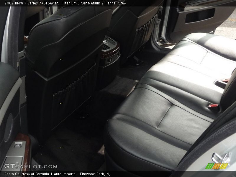 Titanium Silver Metallic / Flannel Grey 2002 BMW 7 Series 745i Sedan