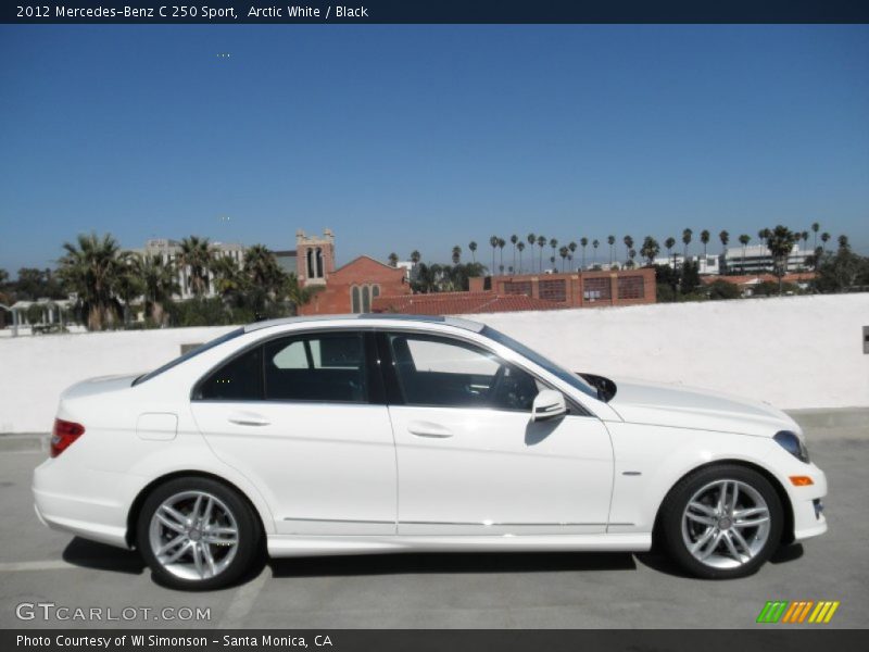  2012 C 250 Sport Arctic White
