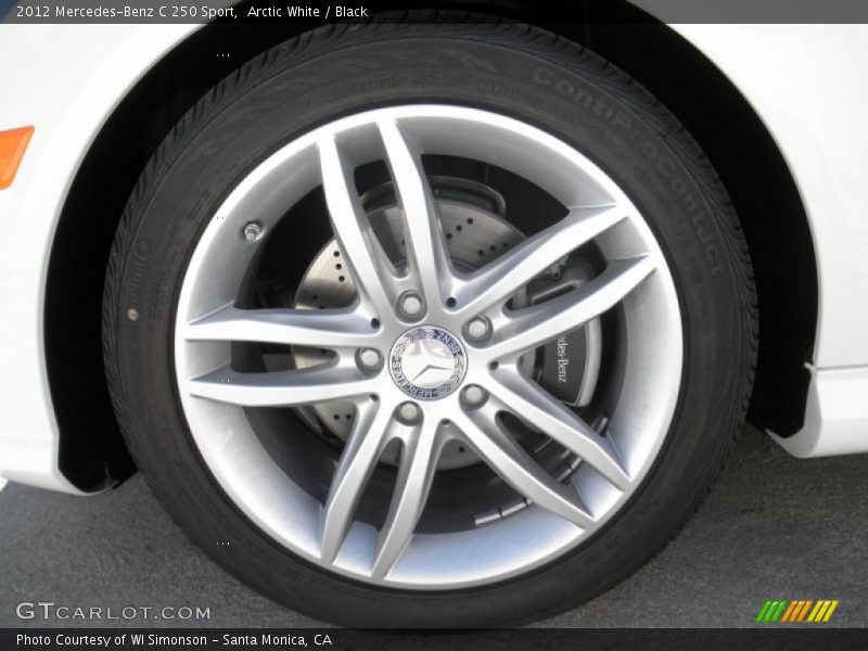  2012 C 250 Sport Wheel