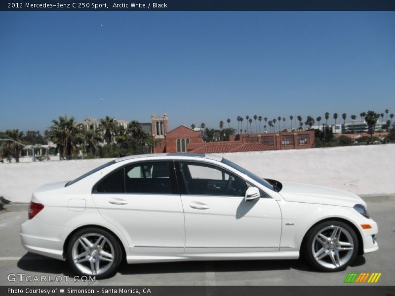  2012 C 250 Sport Arctic White