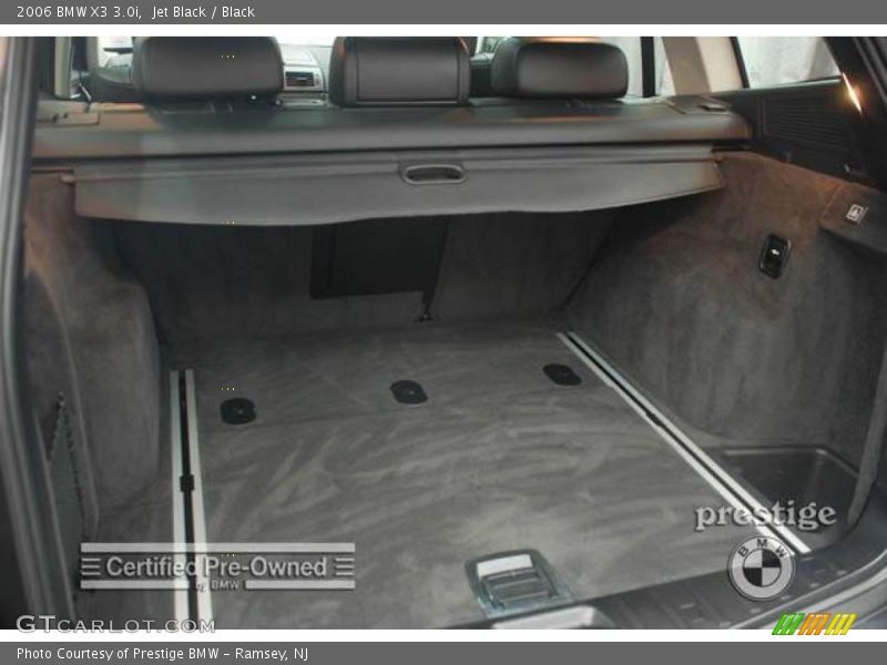 Jet Black / Black 2006 BMW X3 3.0i