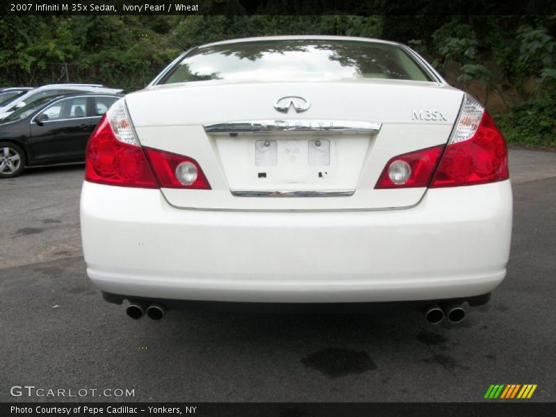 Ivory Pearl / Wheat 2007 Infiniti M 35x Sedan