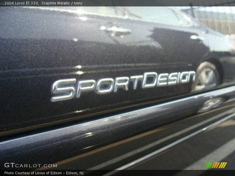 Graphite Metallic / Ivory 2004 Lexus ES 330