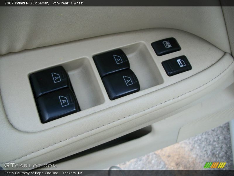 Ivory Pearl / Wheat 2007 Infiniti M 35x Sedan