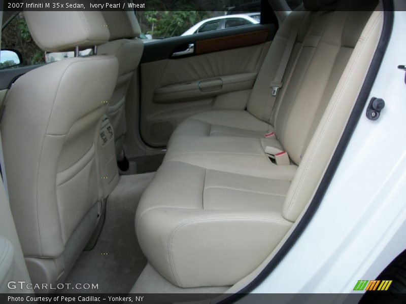 Ivory Pearl / Wheat 2007 Infiniti M 35x Sedan