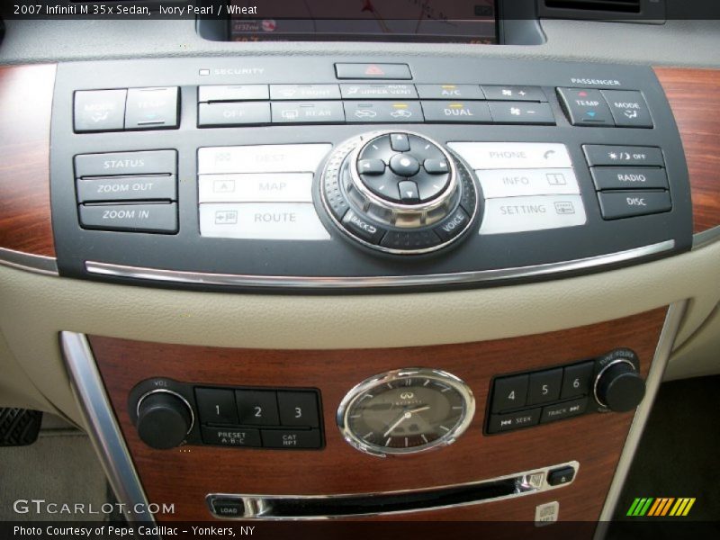 Ivory Pearl / Wheat 2007 Infiniti M 35x Sedan