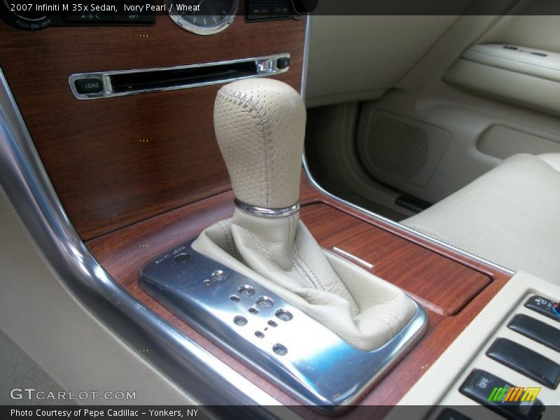 Ivory Pearl / Wheat 2007 Infiniti M 35x Sedan