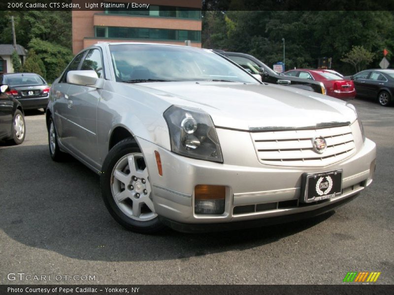 Light Platinum / Ebony 2006 Cadillac CTS Sedan