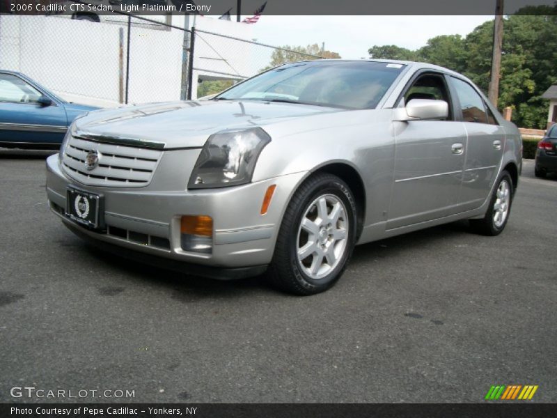 Light Platinum / Ebony 2006 Cadillac CTS Sedan