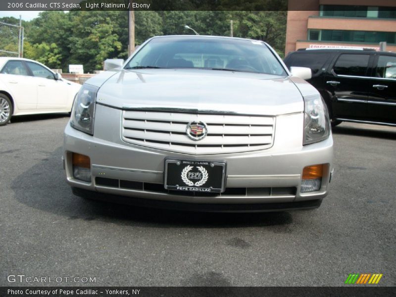 Light Platinum / Ebony 2006 Cadillac CTS Sedan