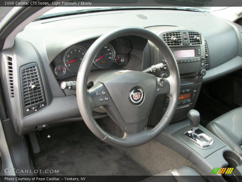 Light Platinum / Ebony 2006 Cadillac CTS Sedan