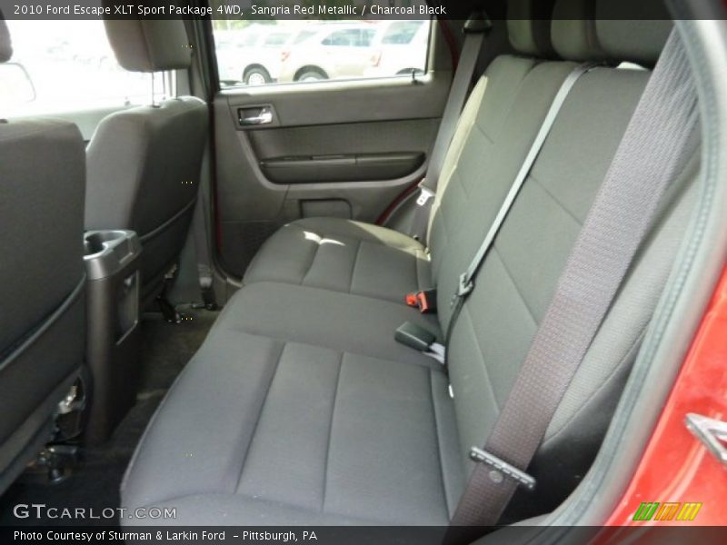 Sangria Red Metallic / Charcoal Black 2010 Ford Escape XLT Sport Package 4WD