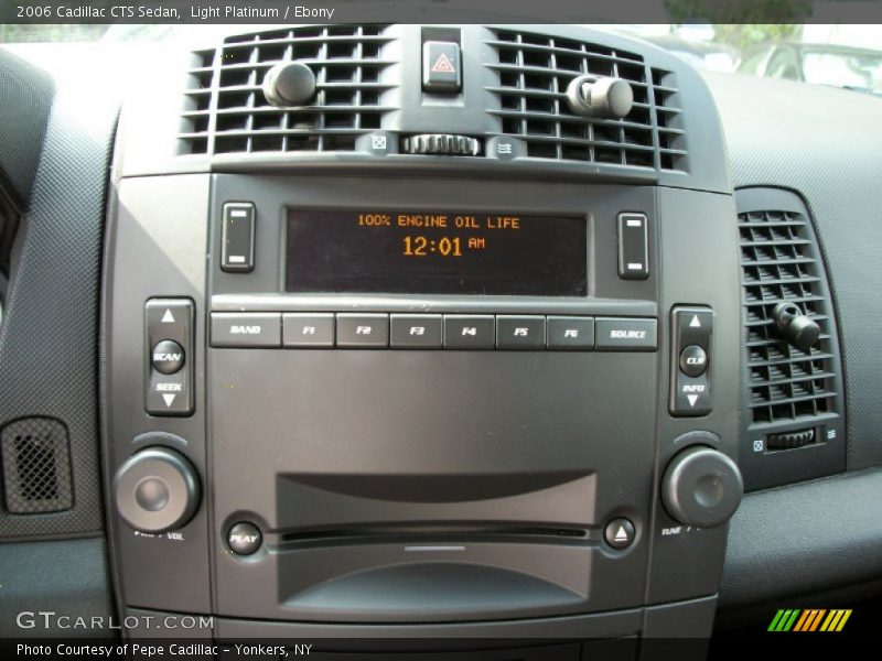 Light Platinum / Ebony 2006 Cadillac CTS Sedan