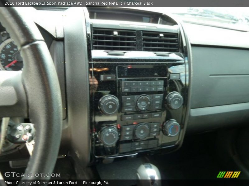 Sangria Red Metallic / Charcoal Black 2010 Ford Escape XLT Sport Package 4WD